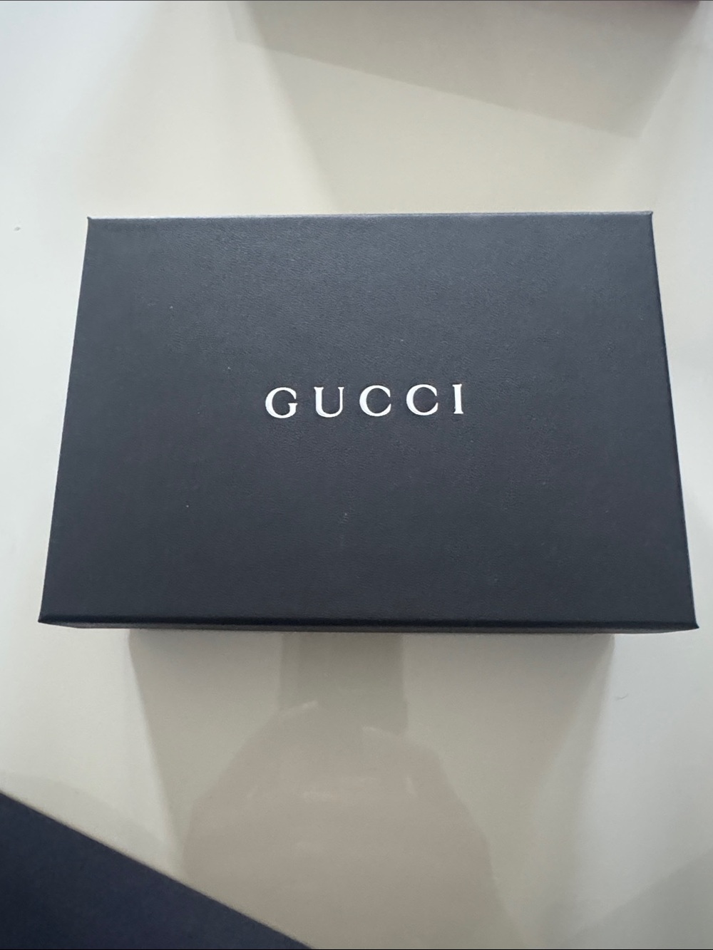 Gucci Black Logo Accessory Box